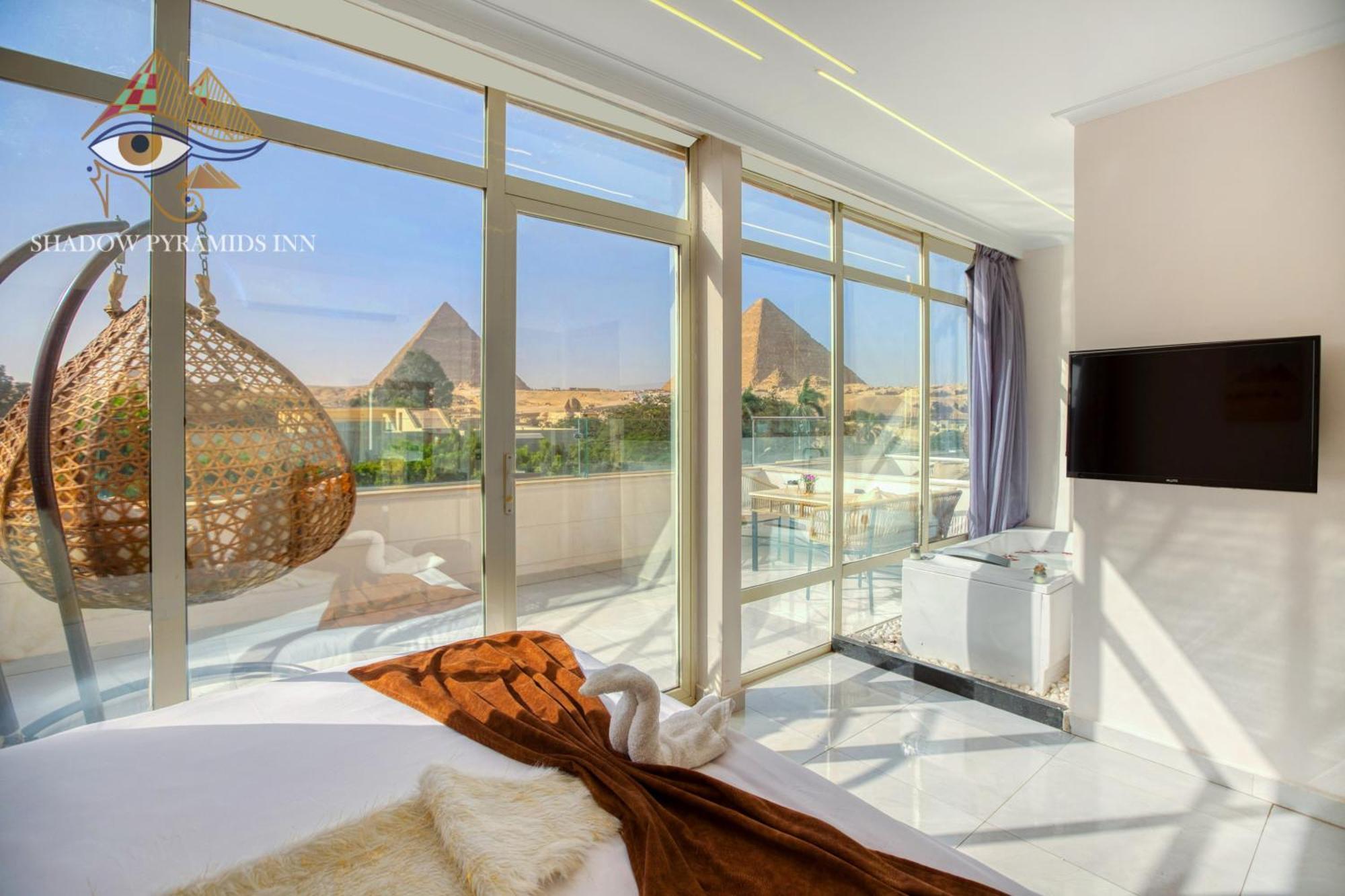 Shadow Pyramids Suites And Jacuzzi Kafrat al Jabal Exterior photo